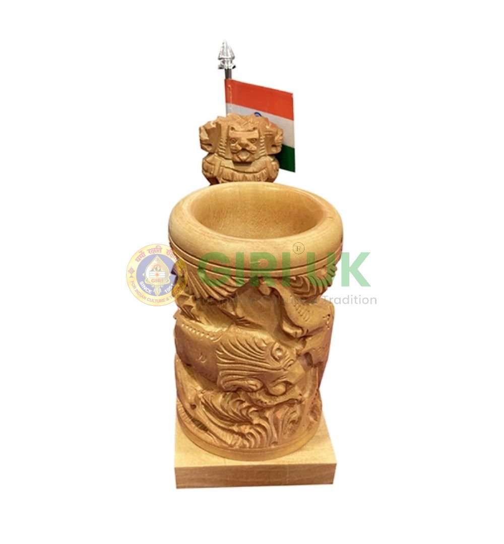 Ashoka Pillar Pencil Holder