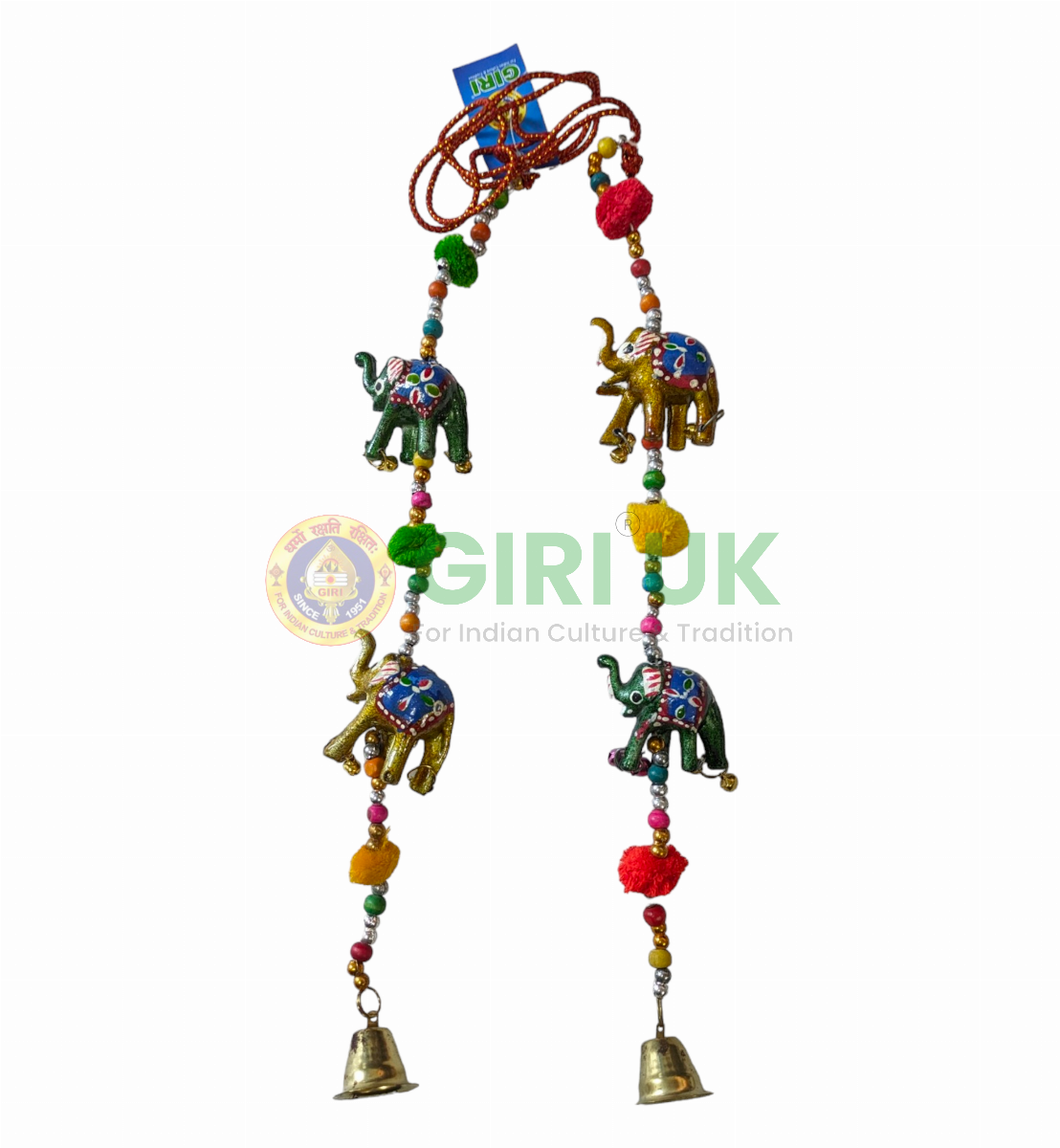 Decorative 1.5 inch Elephants x 2 - Thoran set