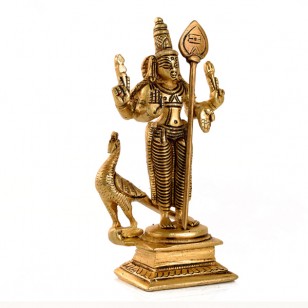 Muruga - Resin Antique Finish Idol - 5"