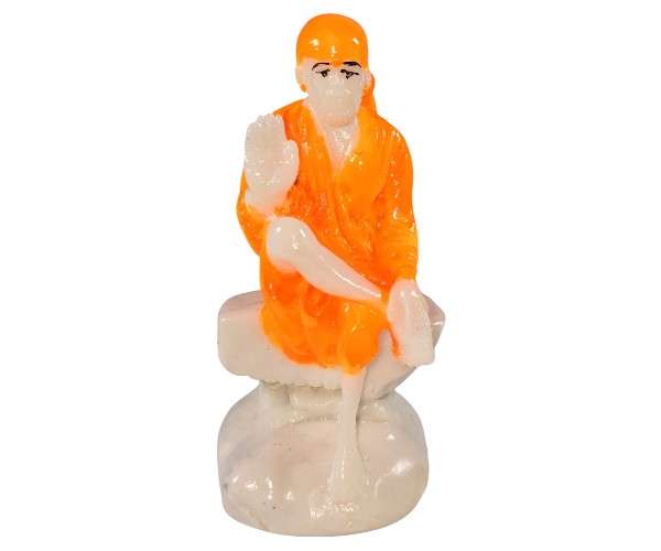 Shirdi Sai Baba Idol - Marble - 3.5 inches