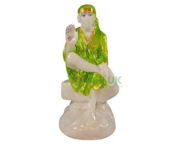 Shirdi Sai Baba Idol - Marble - 5 inch