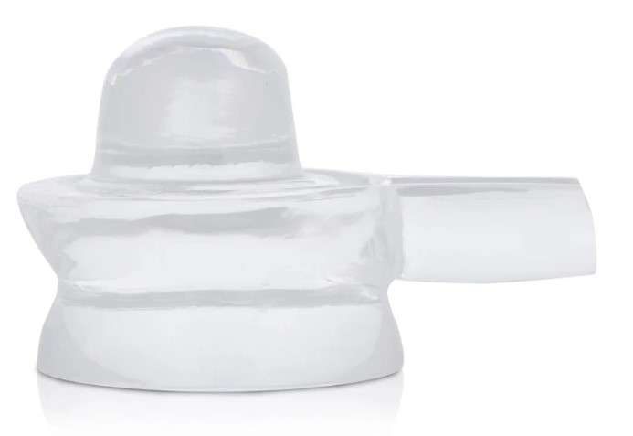 Spatik Shiva lingam - 1.5 inches