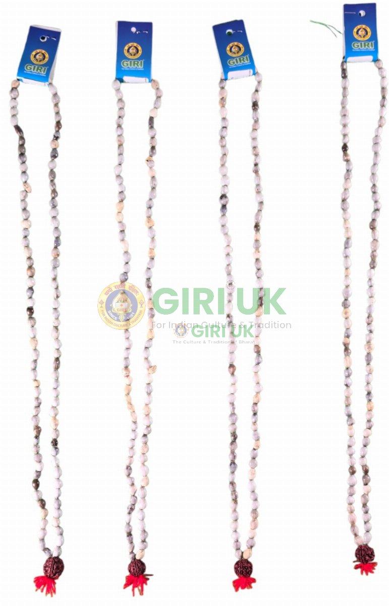White Vyjanti Mala-(Pack of 4)