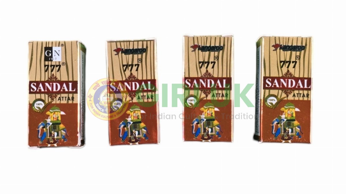 Kangaroo Sandal Attar (fragrance) - 3ml-(Pack of 4)