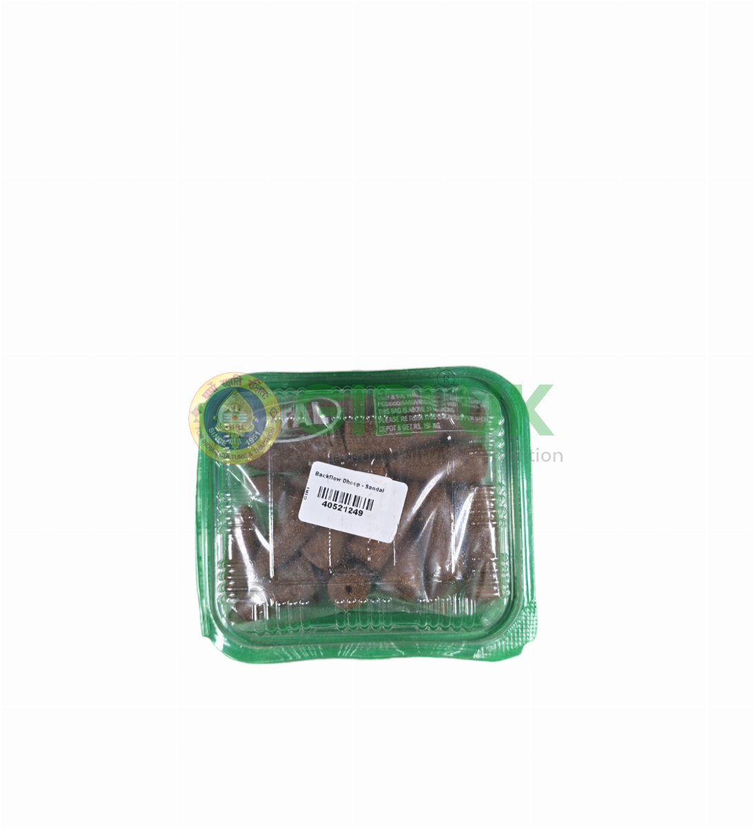 Backflow Sandalwood Incense (Dhoop)