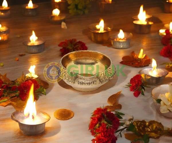 Kubera Vilakku (Deepam) - Brass