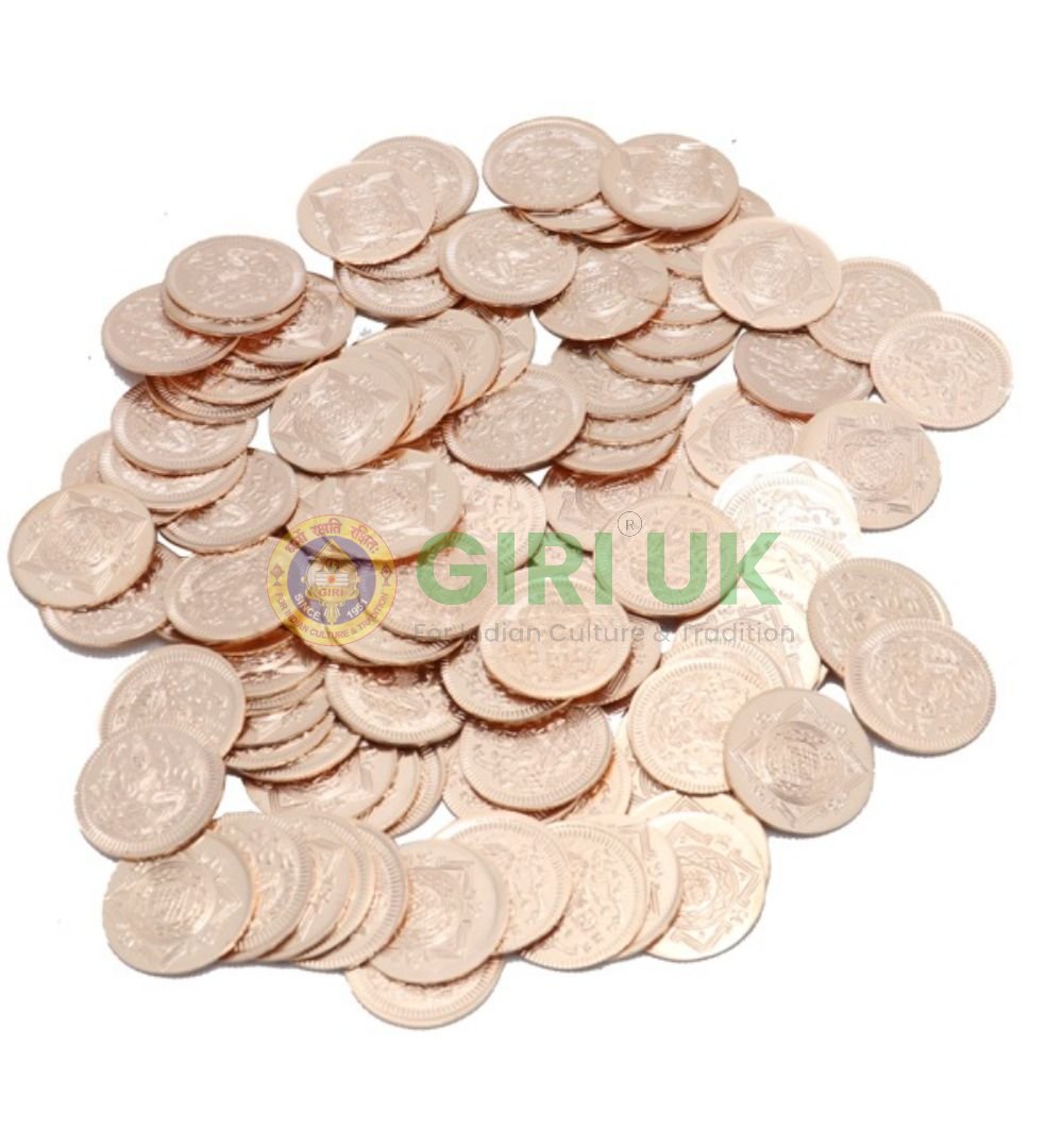 Maha Lakshmi coins with box - Copper