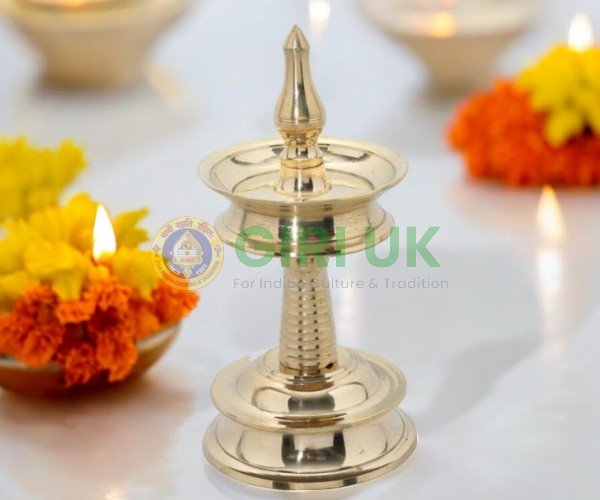 Kerala Vilakku - Brass - 16cm