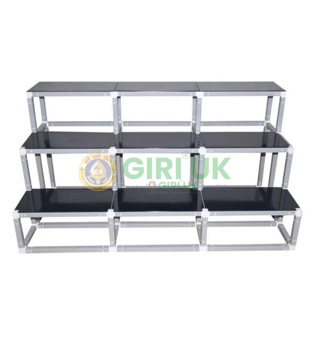 3-Step, 3-width Triple Frame Golu Padi Stand (3T)