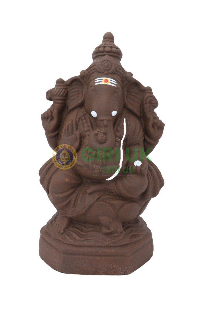Ganapati Kamalar - Clay - 10.5 Inch Right Trunk