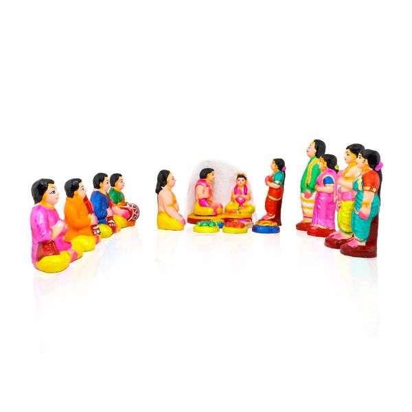 Upanayanam Set - 6 Inches - Clay