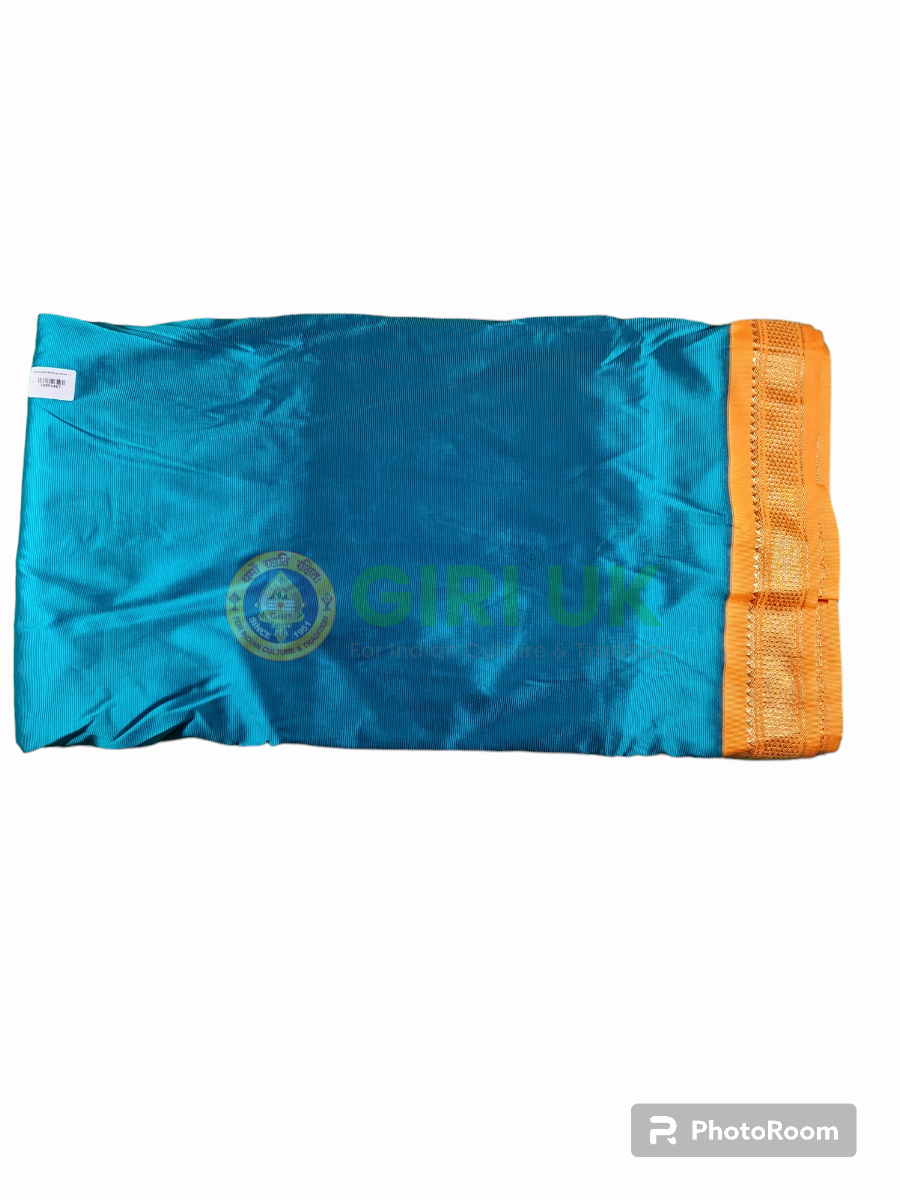 Readymade Madisar (9 yards saree) - Copper Sulphate Blue