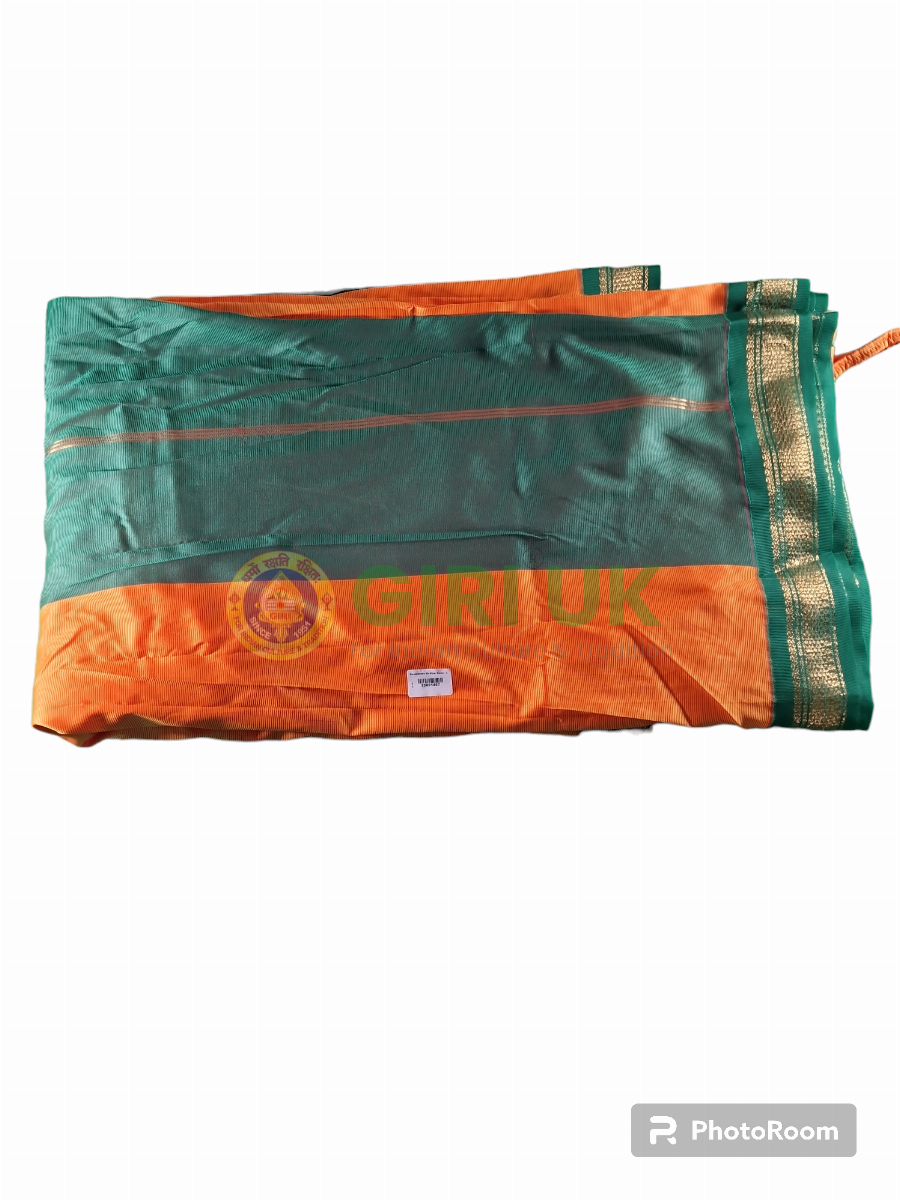 Readymade Madisar (9 yards saree) - Orange