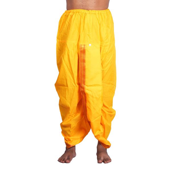 Men's Readymade Panchakacham (yellow)