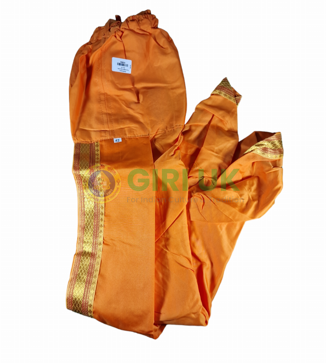 Readymade Silk Panchakacham Sandalwood