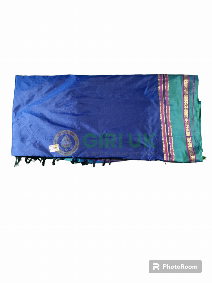 Readymade Madisar (9 yards saree) - Royal Blue