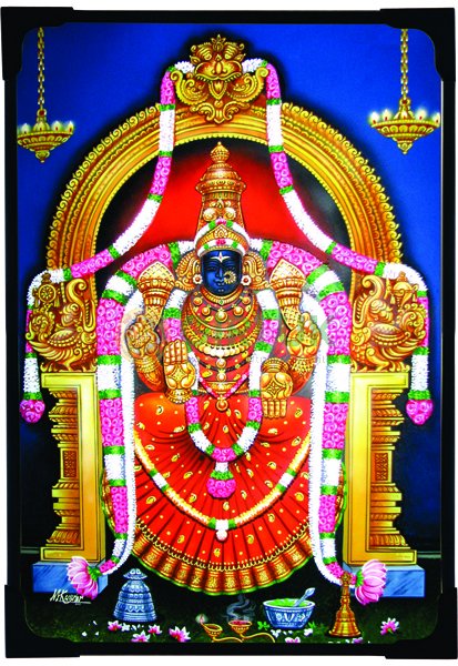 Lamination Photo - Devi Padmavati - 9 x 7 Inches